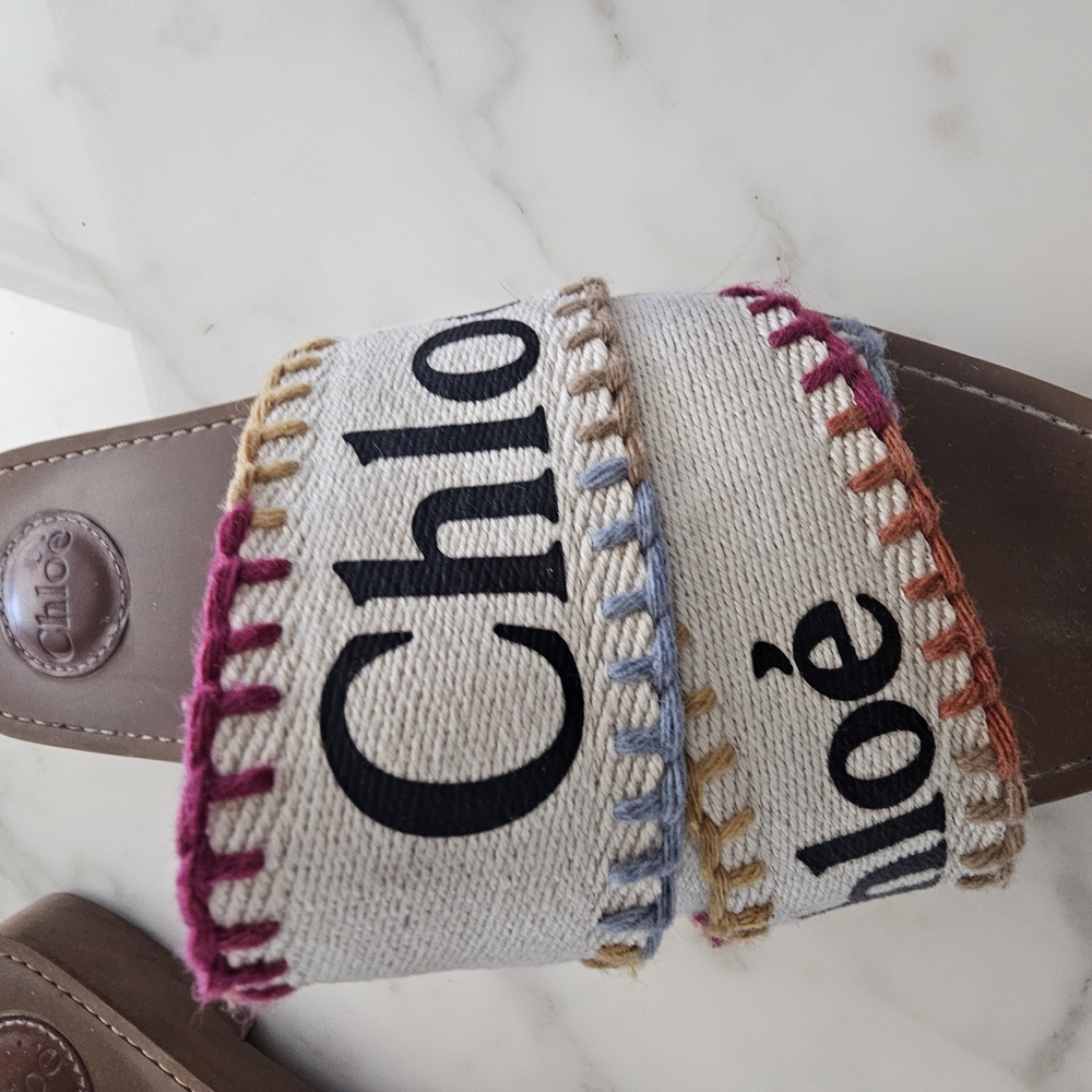 Chloe Woody Slides - Picture 5 of 16
